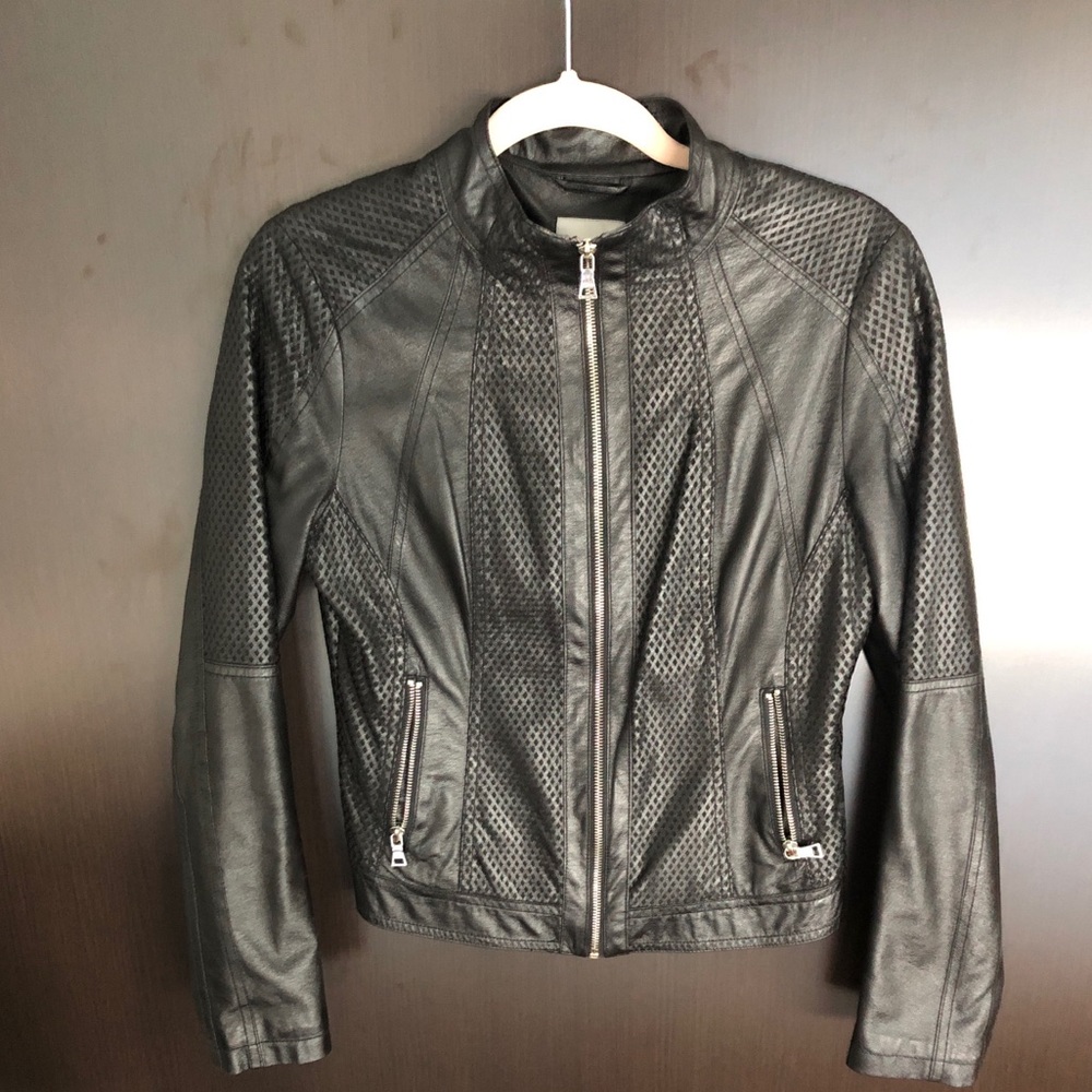 Leather jacket